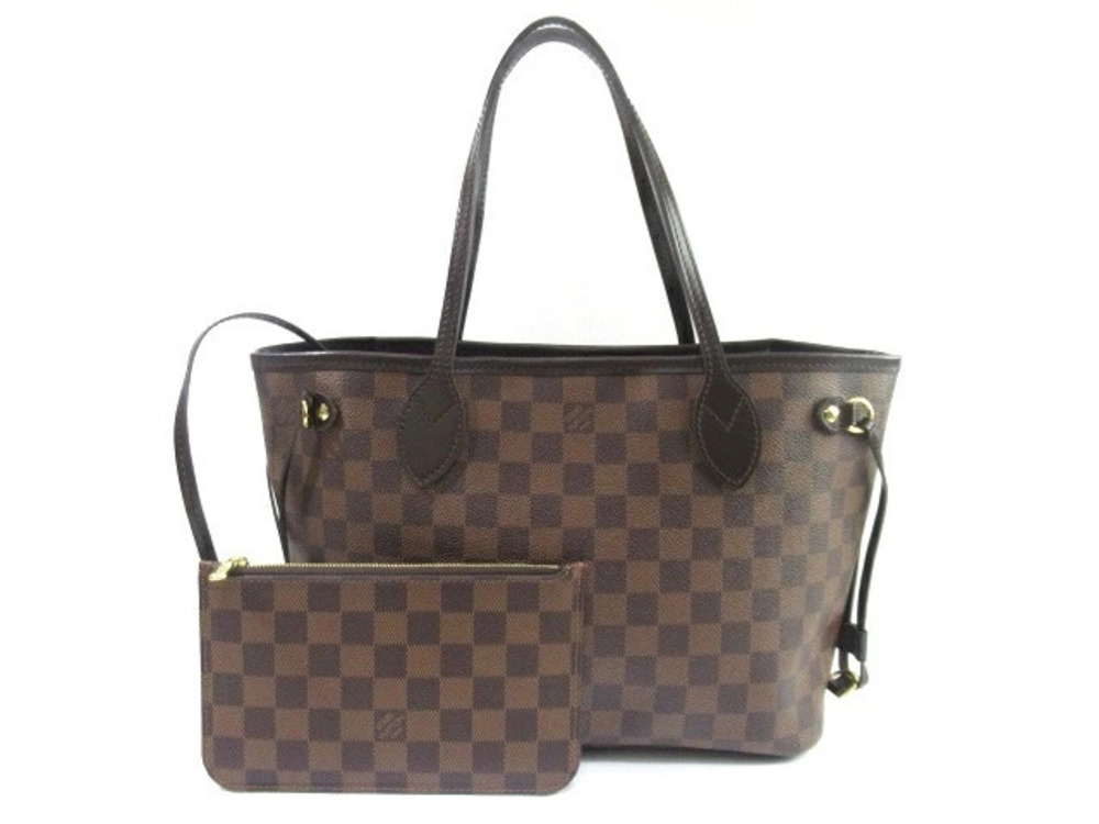 LOUIS VUITTON Neverfull Tote Bag Damier
